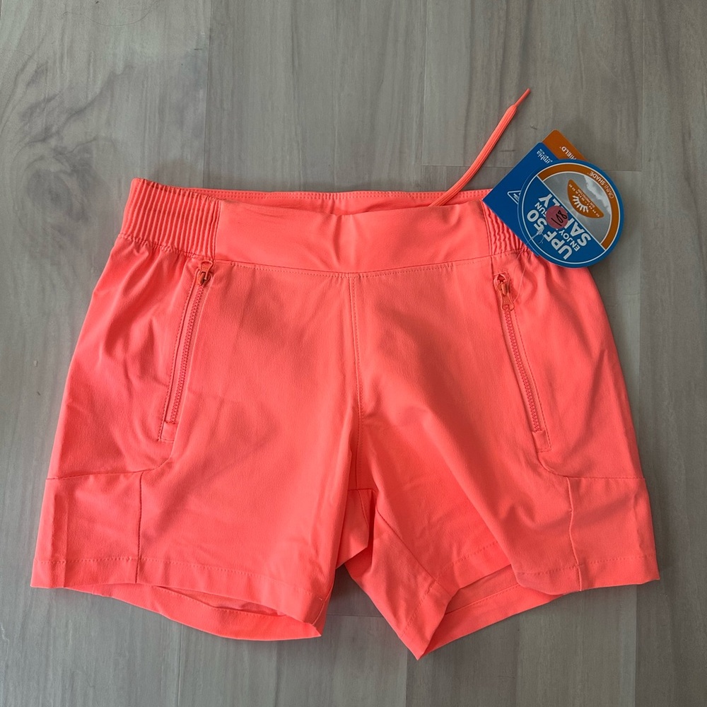 NWT COLUMBIA Coral Women's Athletic Shorts Waist 14.5"